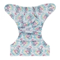 NEW! Alva Baby Onesize Nappy: Elephants & Butterflies