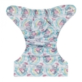 NEW! Alva Baby Onesize Nappy: Elephants & Butterflies