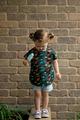 20% OFF! Buttons Smock Bib: Fluffasaurus