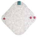 Fern Reusable Period Pad: Light: Pink Geometric