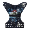 Alva Baby Onesize Nappy: Halloween Dracula