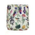 70% OFF! Petite Crown Swim Nappy: Onesize: Veggies