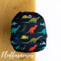 35% OFF! Buttons Onesize Wrap: Fluffasaurus