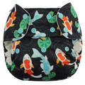 30% OFF! Blueberry Onesize Deluxe Pocket Nappy: Koi *NO INSERTS