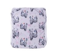 50% OFF! Reusabelles Breeze Onesize Nappy Wrap: Zebra Crossing