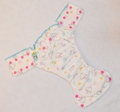 Dunk n Fluff Fitted Nappy - L - Hello Kitty