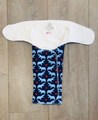 25% OFF! Mums Sew Crazy Stretchy Bamboo Preflat OS: Hippos