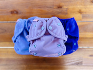 30% OFF! Petite Crown Swim Nappy Onesize: Wisteria