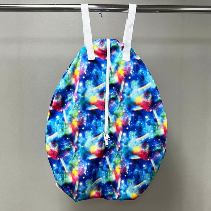 Smart Bottoms Hanging Wet Bag Rainbow Galaxy