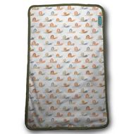 Thirsties Changing Pad: Rainbow Snail