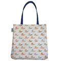 Thirsties Simple Tote Shopping Bag: Rainbow Snail