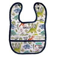 Thirsties Pocket Bib: Dino-rawr