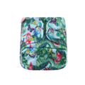 30% OFF! Petite Crown Swim Nappy Onesize: Oasis (green snap)