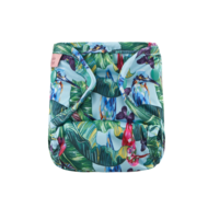 40% OFF! Petite Crown Keeper Newborn Wrap: Oasis (green snap)