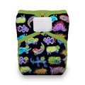 Thirsties Onesize Natural Pocket Nappy: Sea Parade