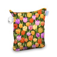 Thirsties Deluxe Wet Bag: Tulips