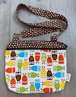 Monkey Foot Double Wet Bag Medium: Owls