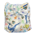 Motherease Uno Onesize Natural Cotton All-in-one: Ocean Life