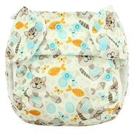 30% OFF! Blueberry Onesize Deluxe Pocket Nappy: Smelly Cat