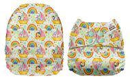 SPECIAL OFFER! Mama Koala Onesize Pocket Nappy NO INSERTS: Happiness