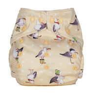 50% OFF! Baba+Boo Onesize Pocket Nappy: Seagulls