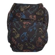 50% OFF! Grovia Onesize Hybrid All-in-two Nappy: Heart Spring