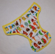 30% OFF! Dunk n Fluff Nappy Wrap - S - Very Hungry Caterpillar
