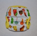 30% OFF! Dunk n Fluff Nappy Wrap - S - Very Hungry Caterpillar