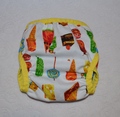 30% OFF! Dunk n Fluff Nappy Wrap - S - Very Hungry Caterpillar