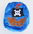 30% OFF! Hooligans Onesize Pocket Nappy: Pirate Ship