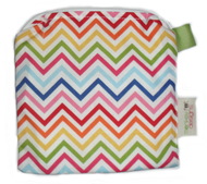 Monkey Foot Wet Bag Xsmall - Rainbow Chevron