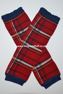 Baby Leg Warmers: Tartan