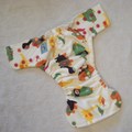 25% OFF! Dunk n Fluff Fitted Nappy - S - Super Dino