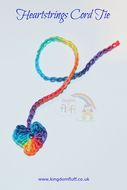 Heartstrings Umbilical Cord Tie: Rainbow Heart
