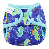 NEW! Blueberry Mini Coverall - Seahorse