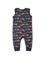 55% OFF! Frugi Kneepatch Dungarees: Wheels on the Bus