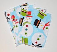 5-Pack Medium Washable Wipes: Frosty