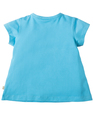 55% OFF! Frugi Amber Applique Top: Sky/Duck