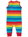 40% OFF Frugi Kneepatch Dungarees: Rainbow Stripe