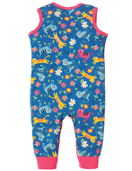 40% OFF! Frugi Kneepatch Dungarees: Skippy Kitty
