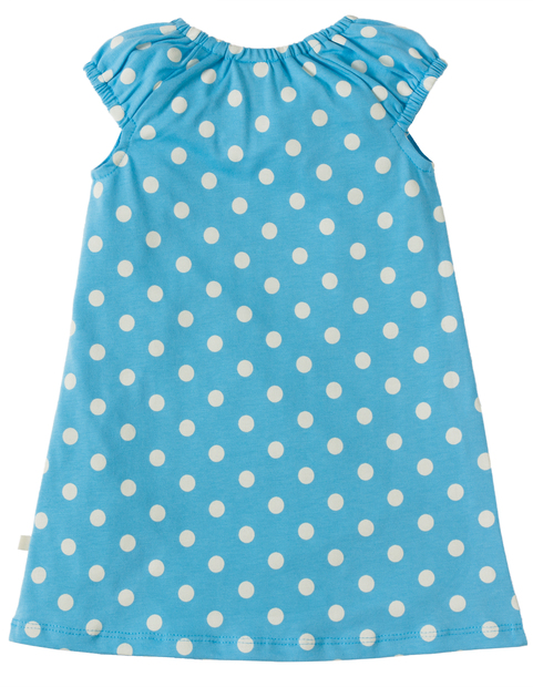 55 OFF Frugi Little Lola Dress Sky Polka Zebra