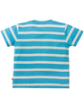 55% OFF! Frugi Applique Tshirt: Sky Breton Crab  0-3 3-6m