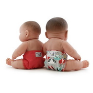 Rumparooz Dolls Nappies 2Pack: Clyde and Spice