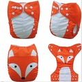 Alva Baby Onesize Nappy: Fox