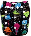 NEW! Alva Baby Onesize Nappy: Rainbow Jellyfish