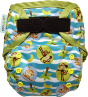 NEW! Ecopipo Onesize Wrap: Cheeky Monkeys