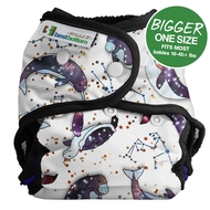 Best Bottoms Bigger Nappy Shell: Celestial Sea