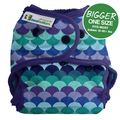 Best Bottoms Bigger Nappy Shell: Mermaid Tail
