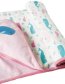 50% OFF! Frugi Little Hug Hooded Blanket: Little Whale