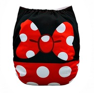 Alva Baby Onesize Nappy: Miss Mouse